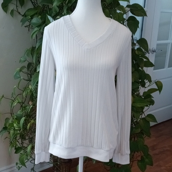 Women's Ribbed Knit Tops - Multi-Color Set - Picture 2 of 16